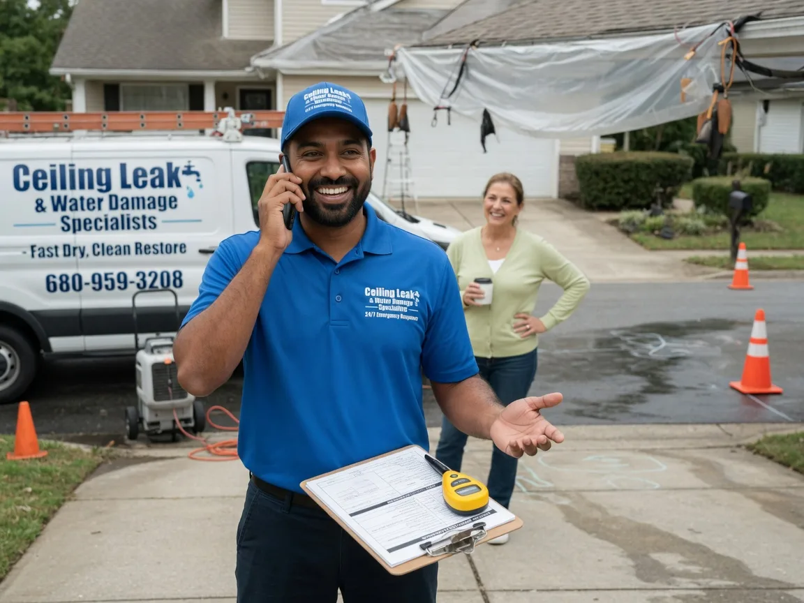 Ceiling Leak Cleanup Gatesville, TX FAQs